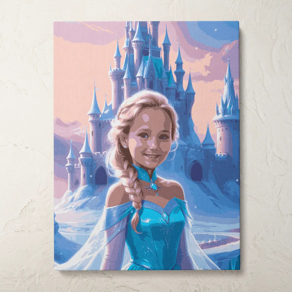 Zestaw do malowania numerami „Magia zimy”