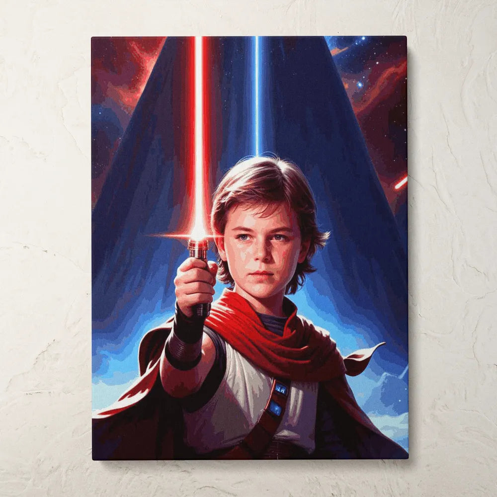 Zestaw do malowania „Kosmiczny wojownik”