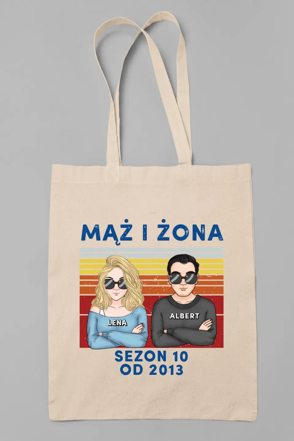 Mąż i Żona. Retro