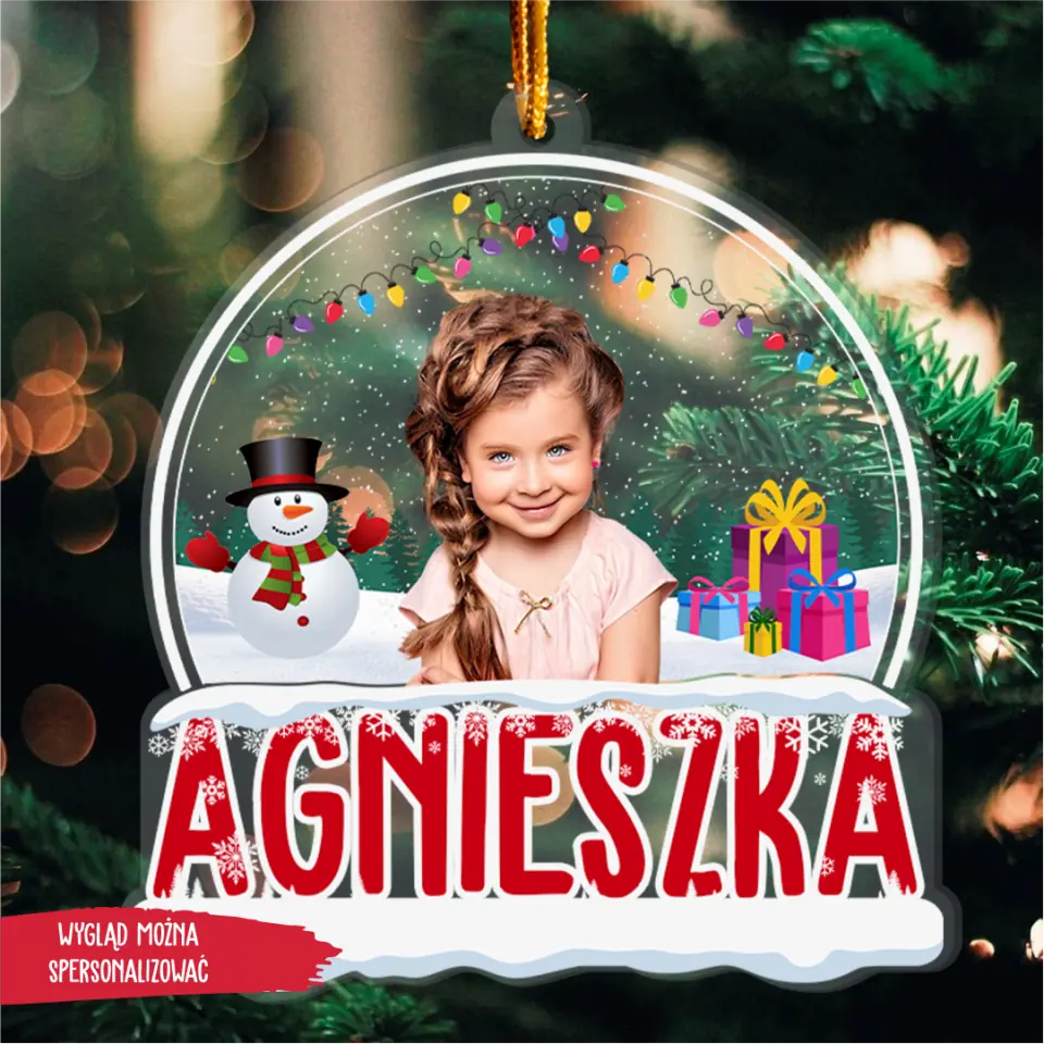 Kula Śnieżna Świąteczna