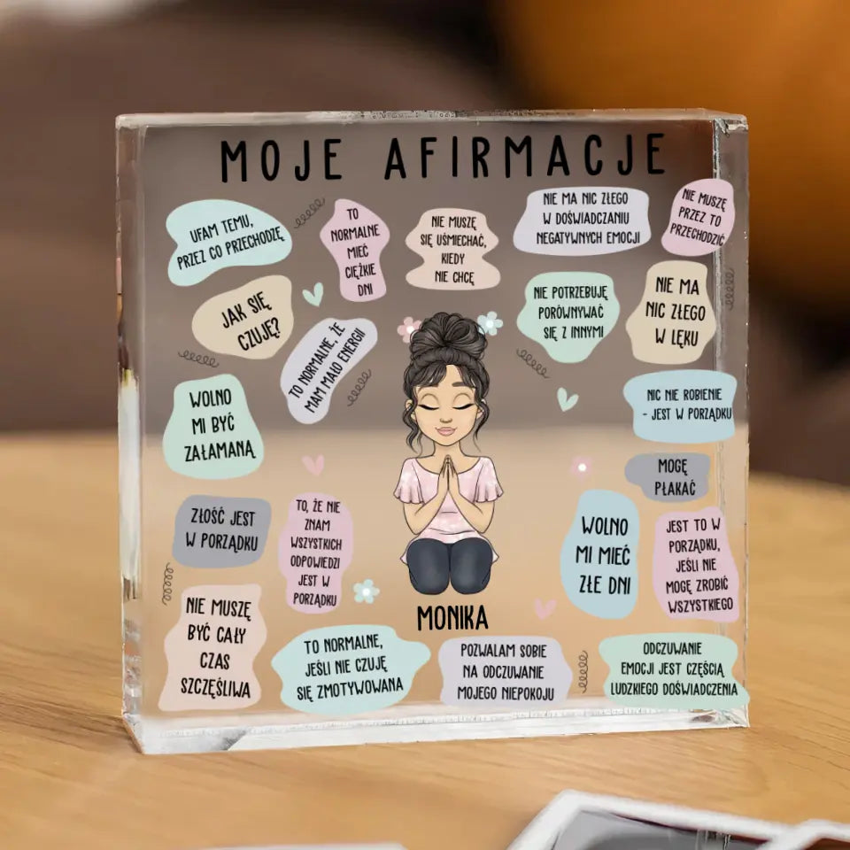 Moje Afirmacje. Ufam temu,
przez co przechodzę