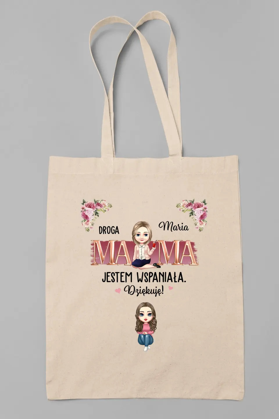 Droga mamo, świetna robota! Jesteśmy wspaniali. Dziękujemy!