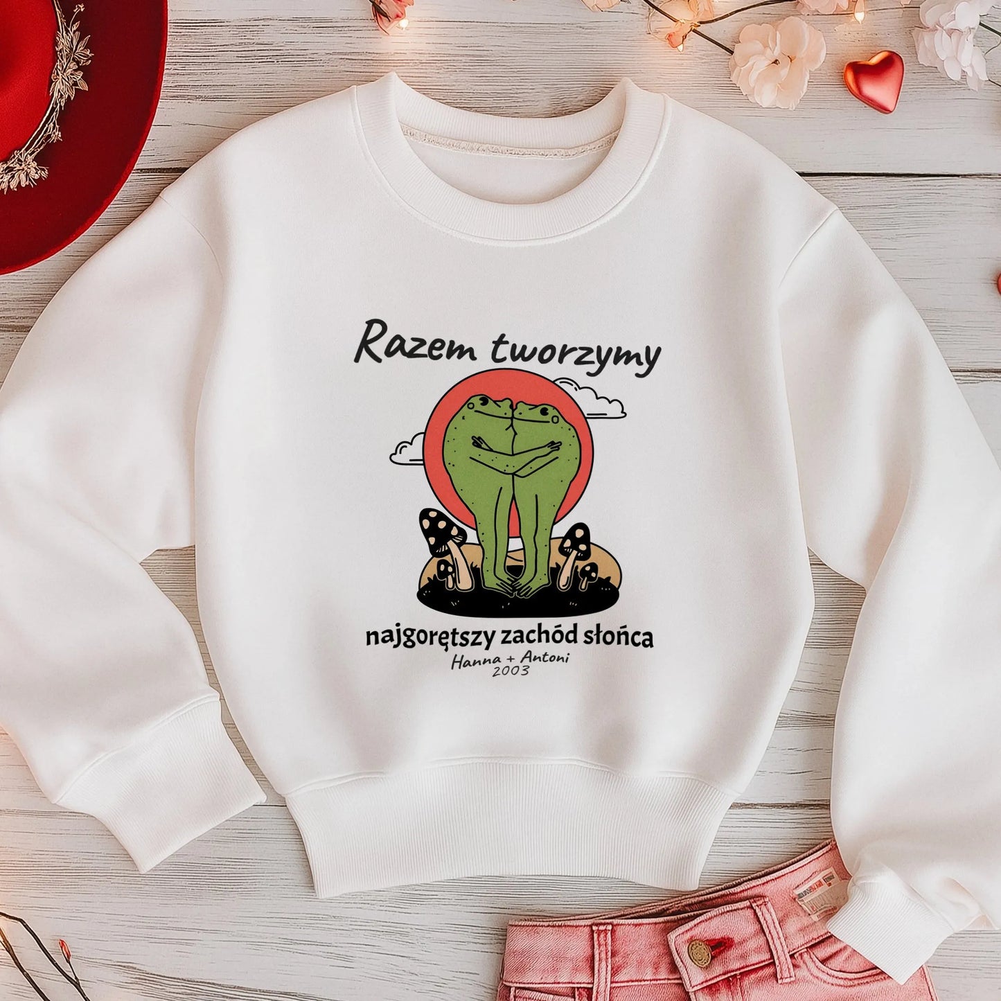 Sweterek na Walentynki – Razem tworzymy najgorętszy zachód słońca