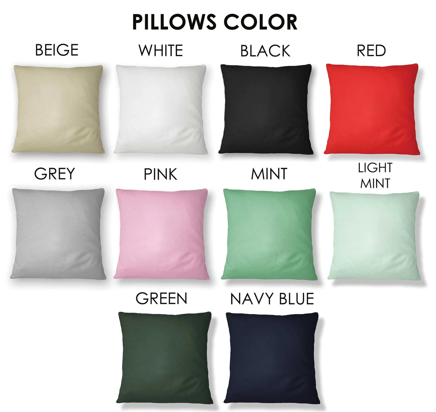 Spersonalizowany prezent - poduszka rodzinna z napisem i sercem