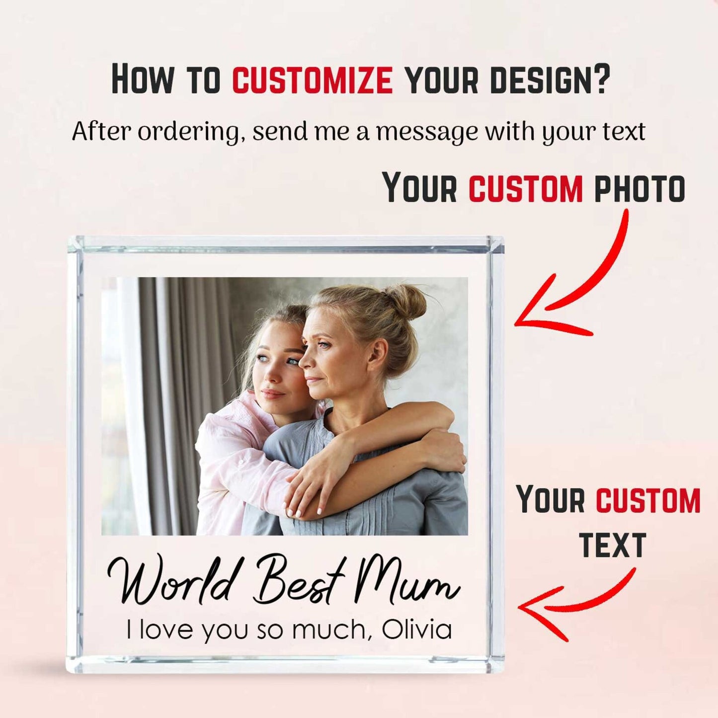 Spersonalizowany prezent - rodzinne akrylowe odbitki zdjęć