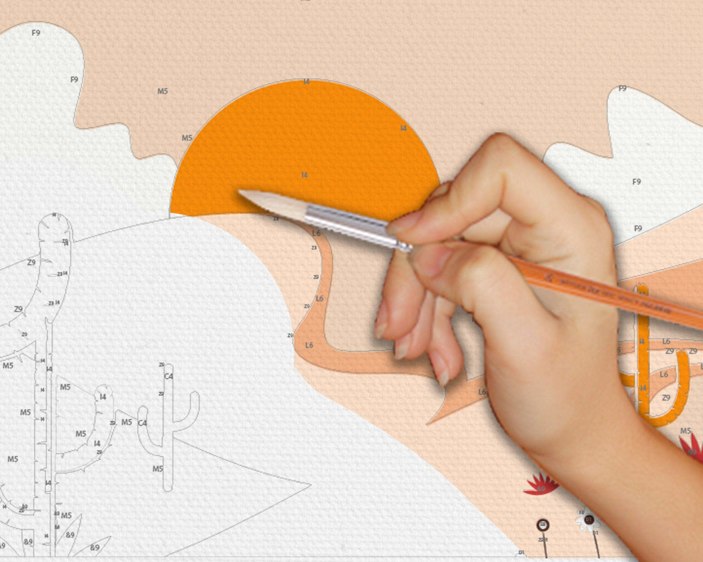 Pustynia I Wielblądy PN0187