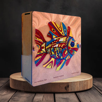 Puzzle Drewniane "Złota Ryba"