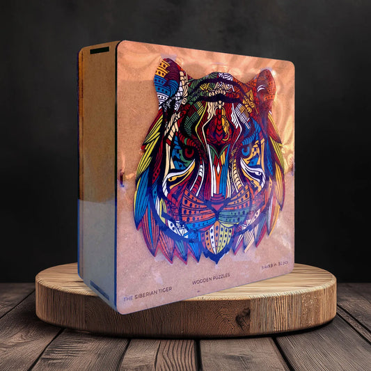 Puzzle Drewniane "Złoty Tygrys"