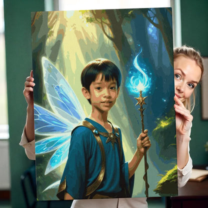 Zestaw do malowania po numerach „Magiczna leśna wróżka”