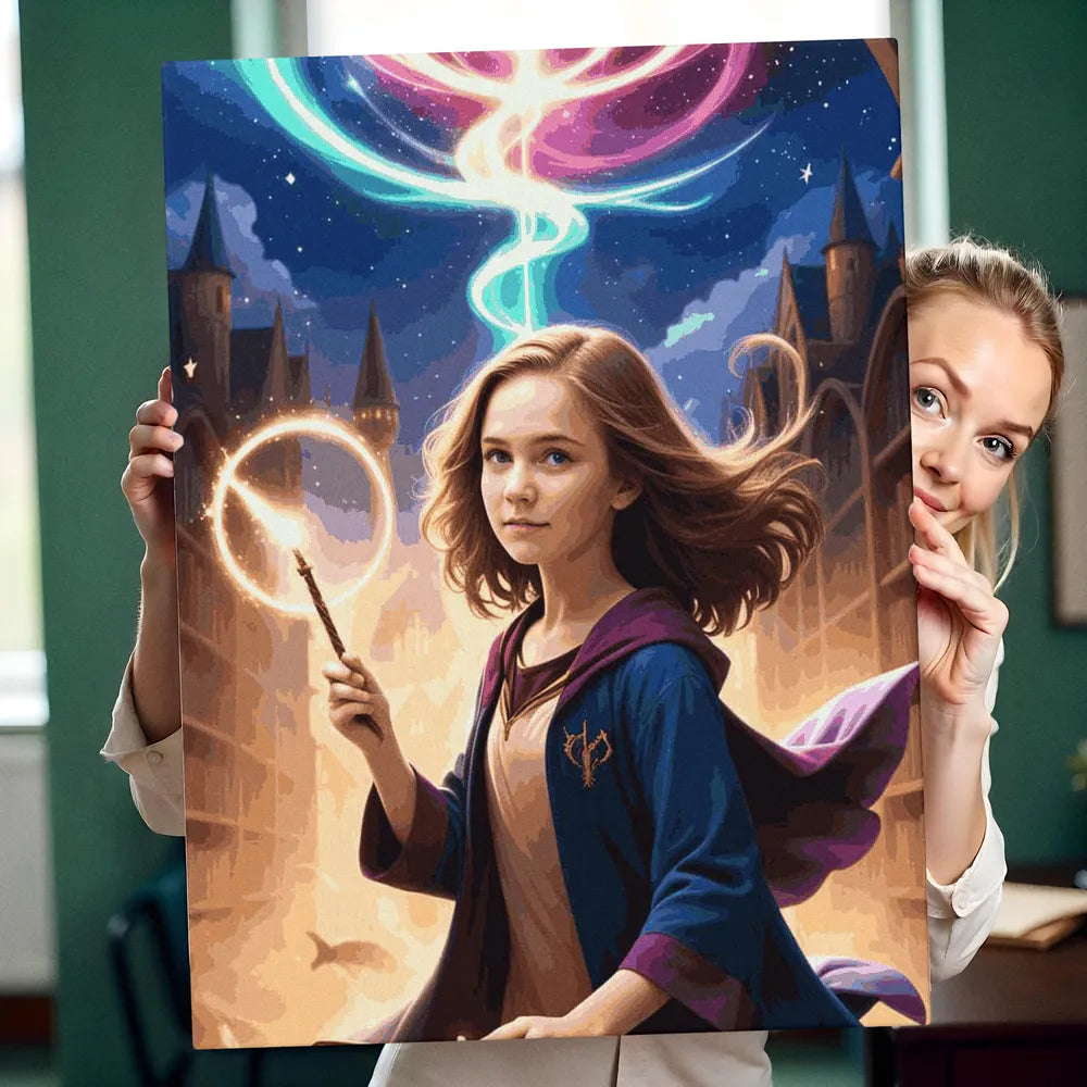 Zestaw do malowania po numerach „Magiczna czarodziejka”