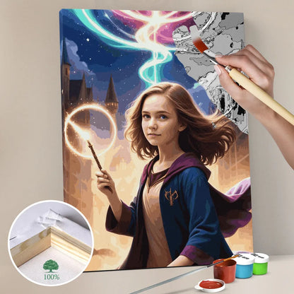 Zestaw do malowania po numerach „Magiczna czarodziejka”