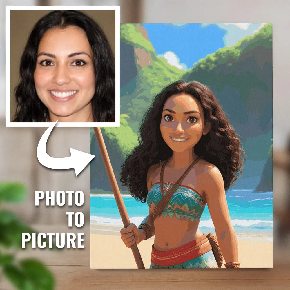 Zestaw Paint by Numbers „Poszukiwacz przygód na wyspie”