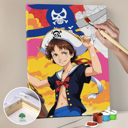 Zestaw do malowania po numerach „Piracka nagroda”