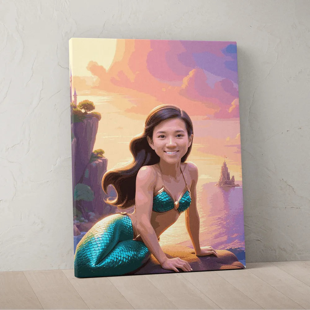 Zestaw do malowania numerami „Mermaid Majesty”