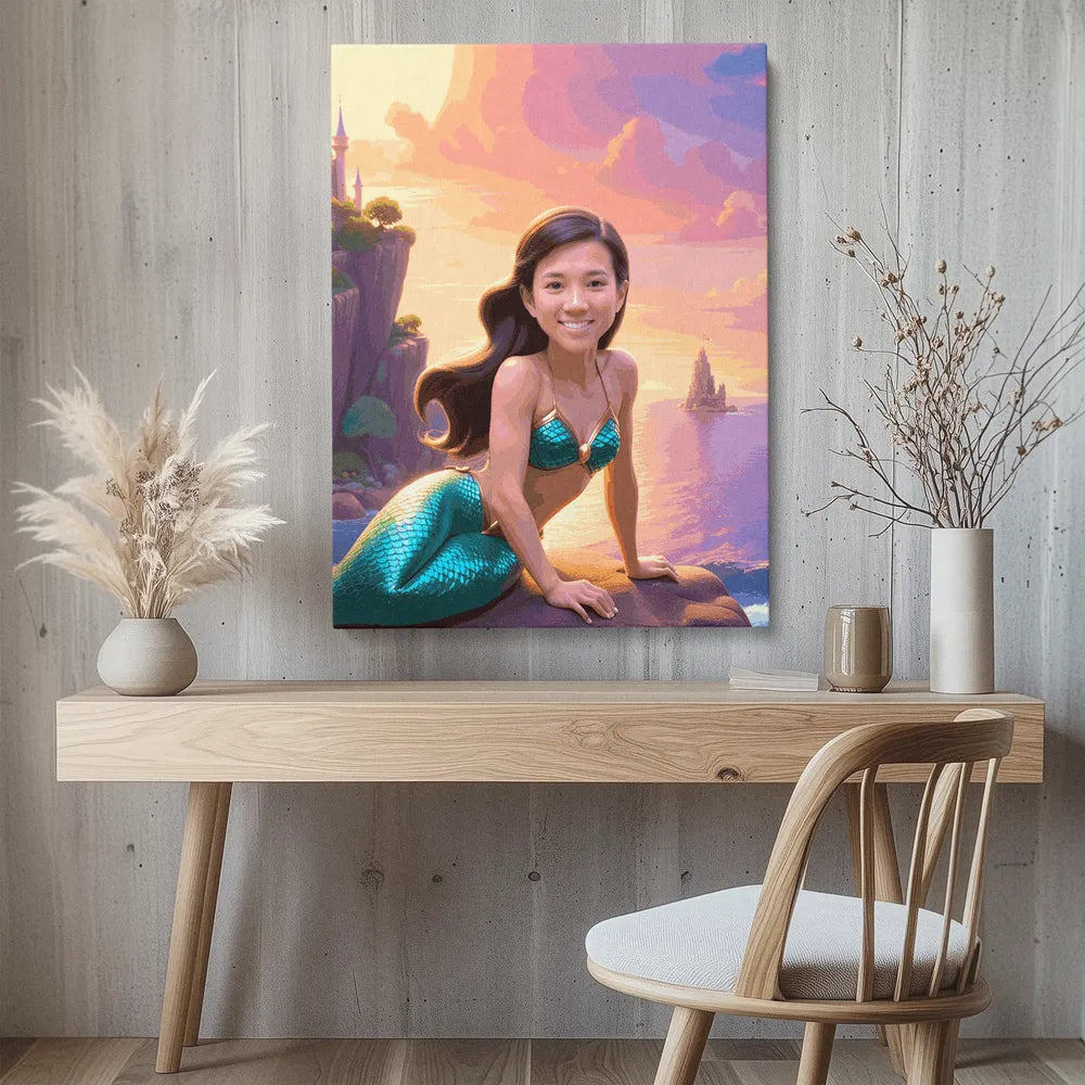 Zestaw do malowania numerami „Mermaid Majesty”