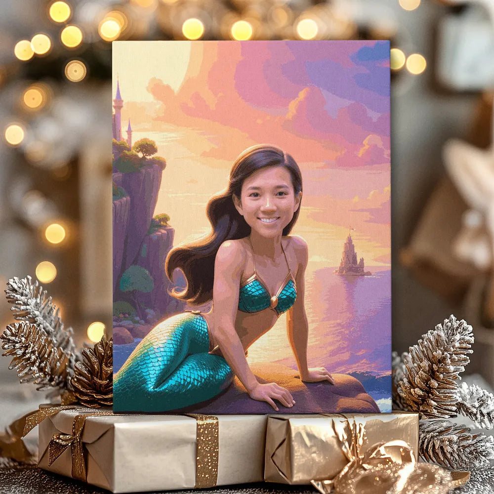 Zestaw do malowania numerami „Mermaid Majesty”