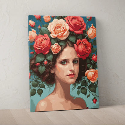 Zestaw Paint by Numbers „Aksamitny kwiat”