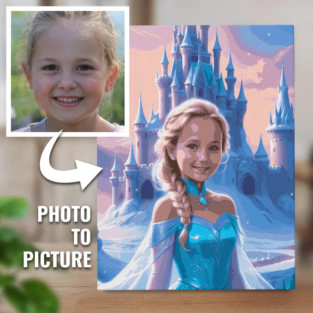 Zestaw do malowania numerami „Magia zimy”