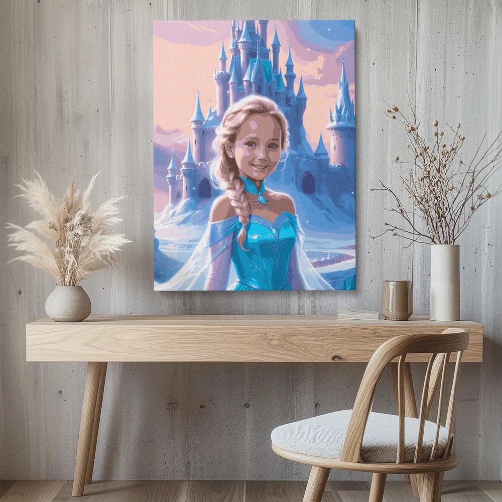 Zestaw do malowania numerami „Magia zimy”