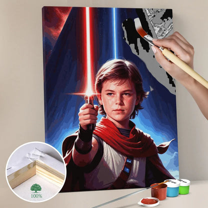 Zestaw do malowania „Kosmiczny wojownik”