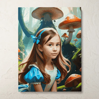 Zestaw  do malowania po numerach„Świat grzybów”