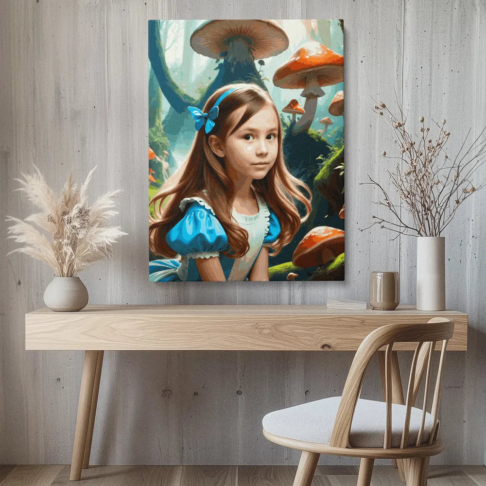 Zestaw  do malowania po numerach„Świat grzybów”