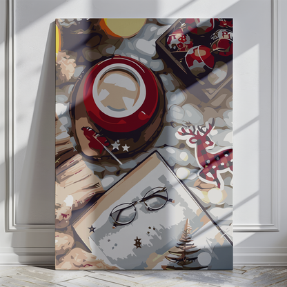 Malowania po Numerach - Ciepły Zimowy Wieczór