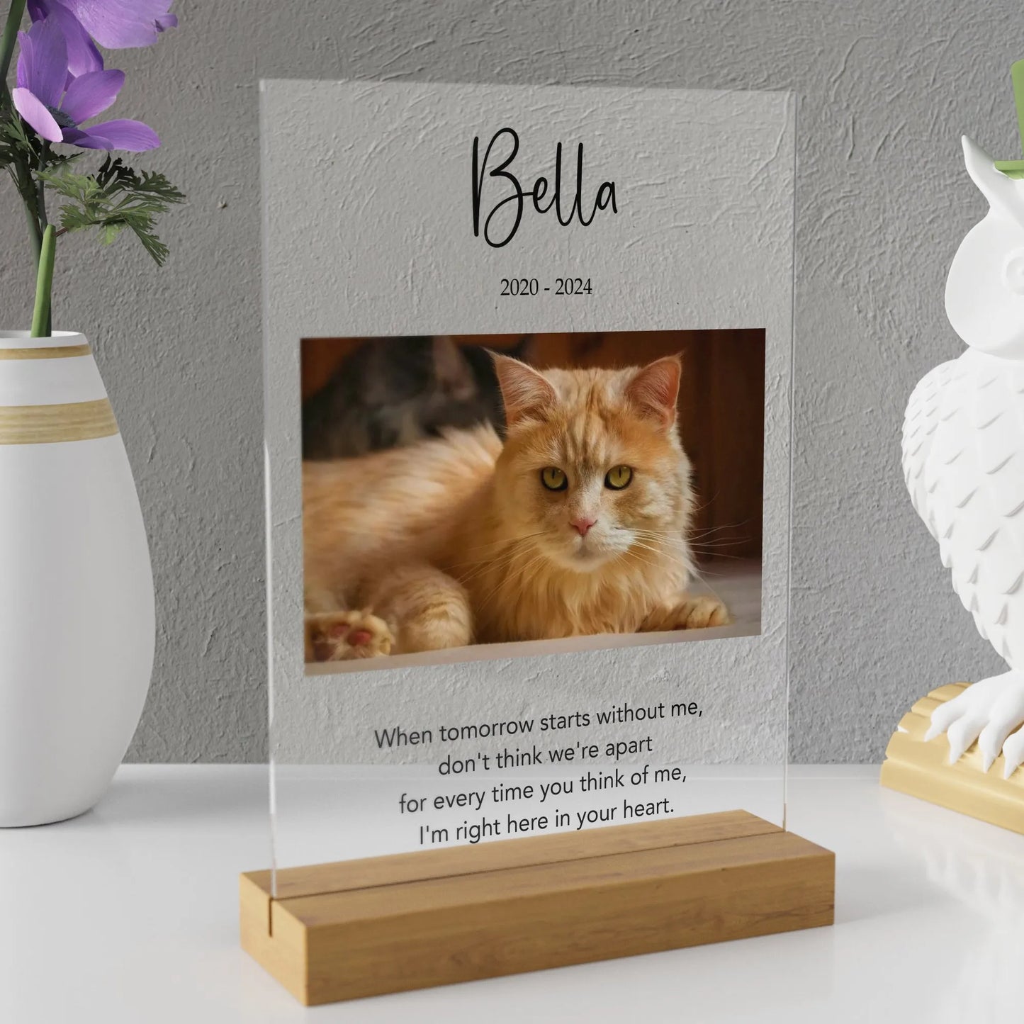 Tabliczka pamiątkowa dla zwierząt domowych