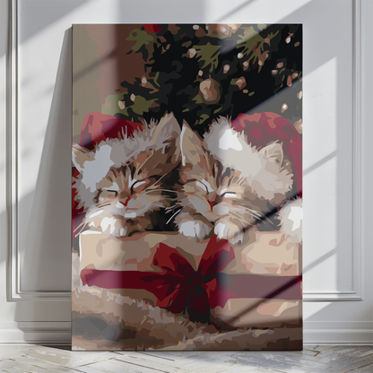 Malowania po Numerach - Kocięta w Prezentowej Paczce