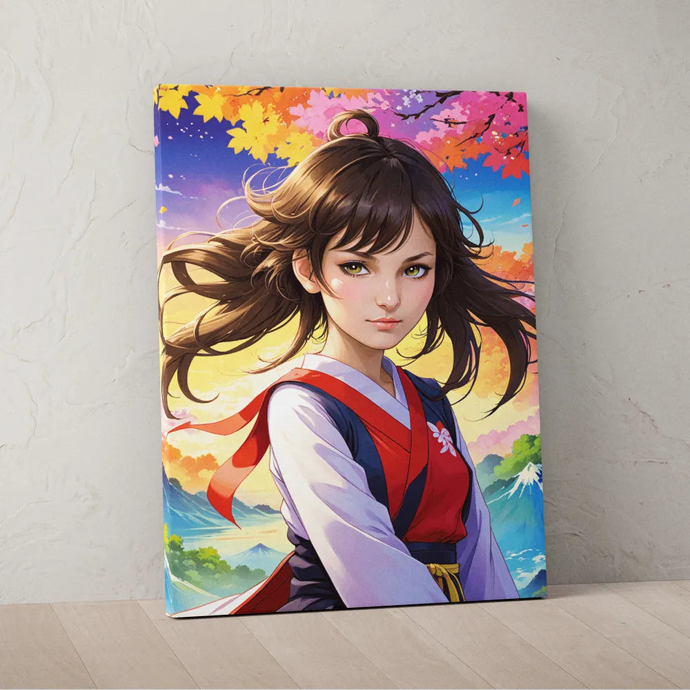 Zestaw do malowania po numerach „Mistyczna Maiden”.