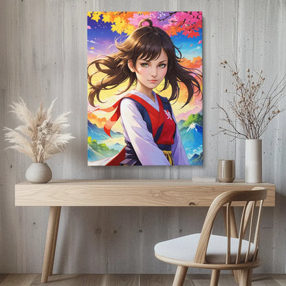 Zestaw do malowania po numerach „Mistyczna Maiden”.