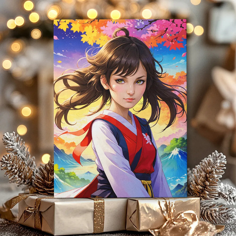 Zestaw do malowania po numerach „Mistyczna Maiden”.