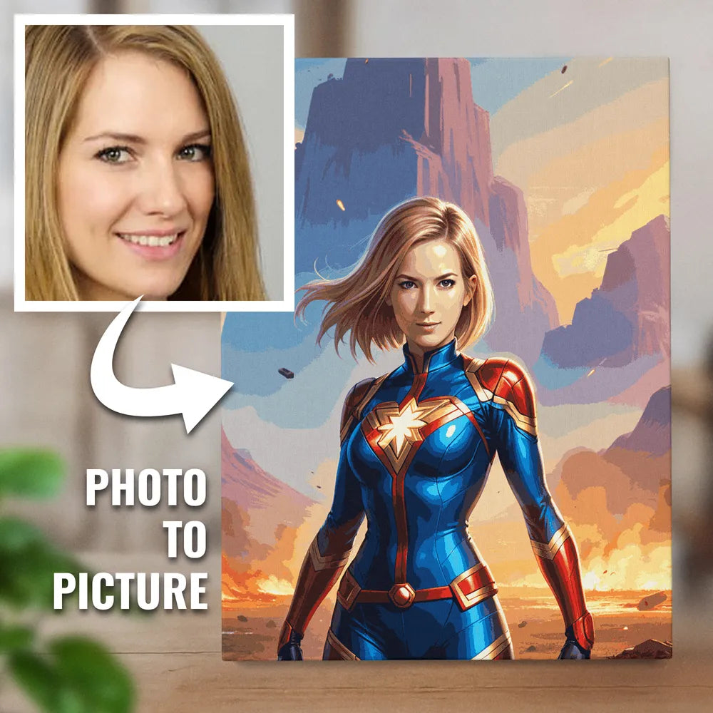 Zestaw do malowania po numerach „Scena bohaterska”.