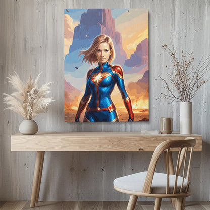 Zestaw do malowania po numerach „Scena bohaterska”.