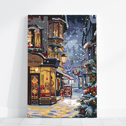 Malowania po Numerach - Świąteczna Uliczka