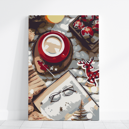 Malowania po Numerach - Ciepły Zimowy Wieczór