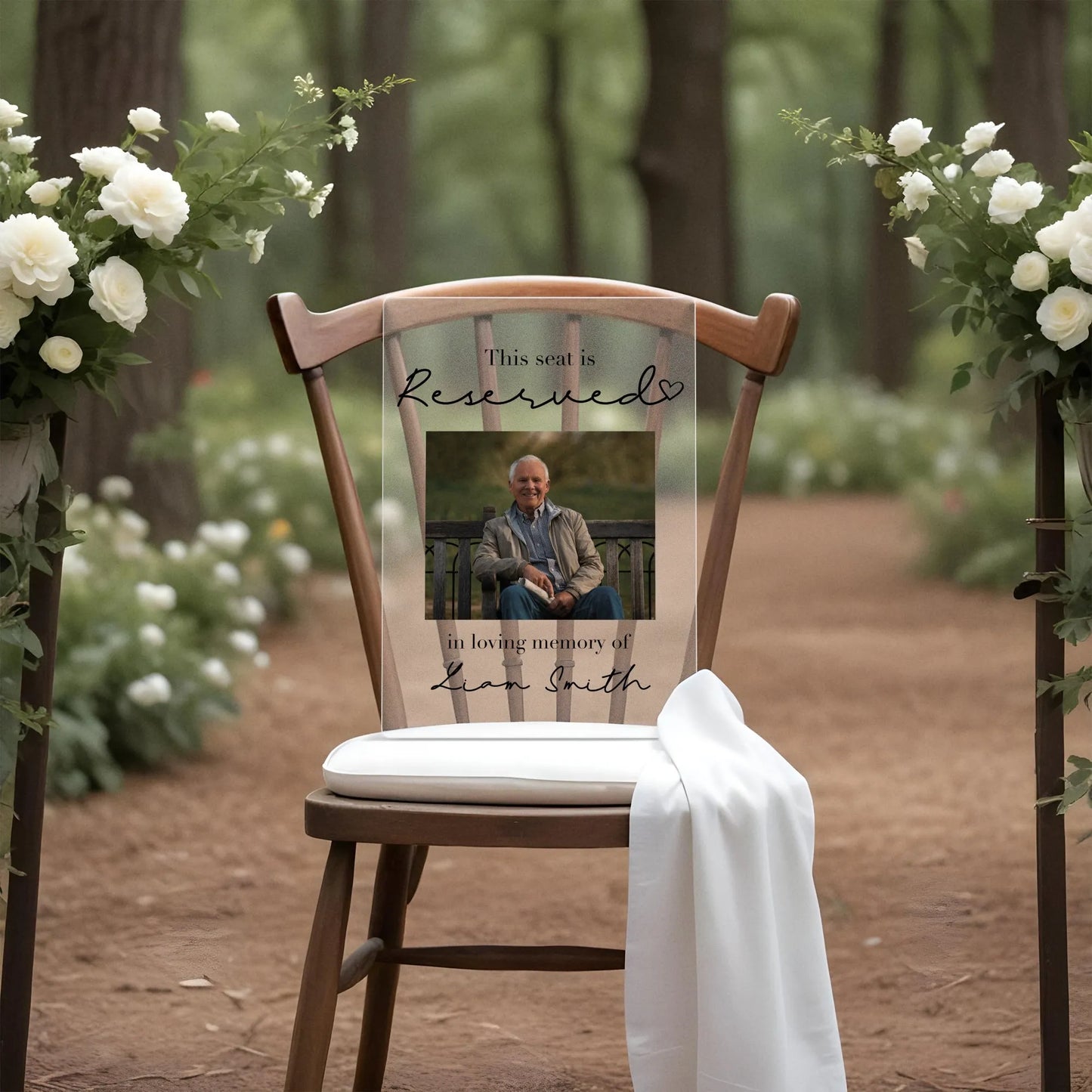 Dekoracja na znak pamiątkowy,Tabliczka PAMIĘCI