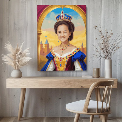 Zestaw do malowania po numerach „Królowa Królowa”