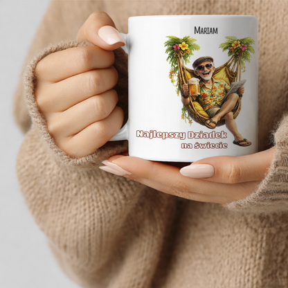 Personalizowany Kubek dla Babci i Dziadka - Prezent Pełen Ciepła