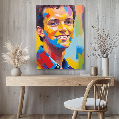 Zestaw do malowania po numerach „Portret współczesnego mężczyzny”.