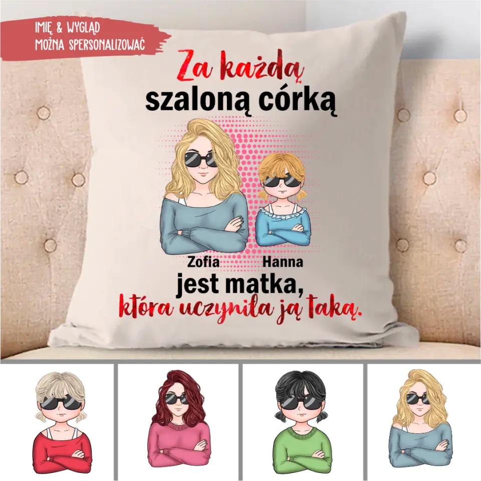 Za każdą szaloną córką