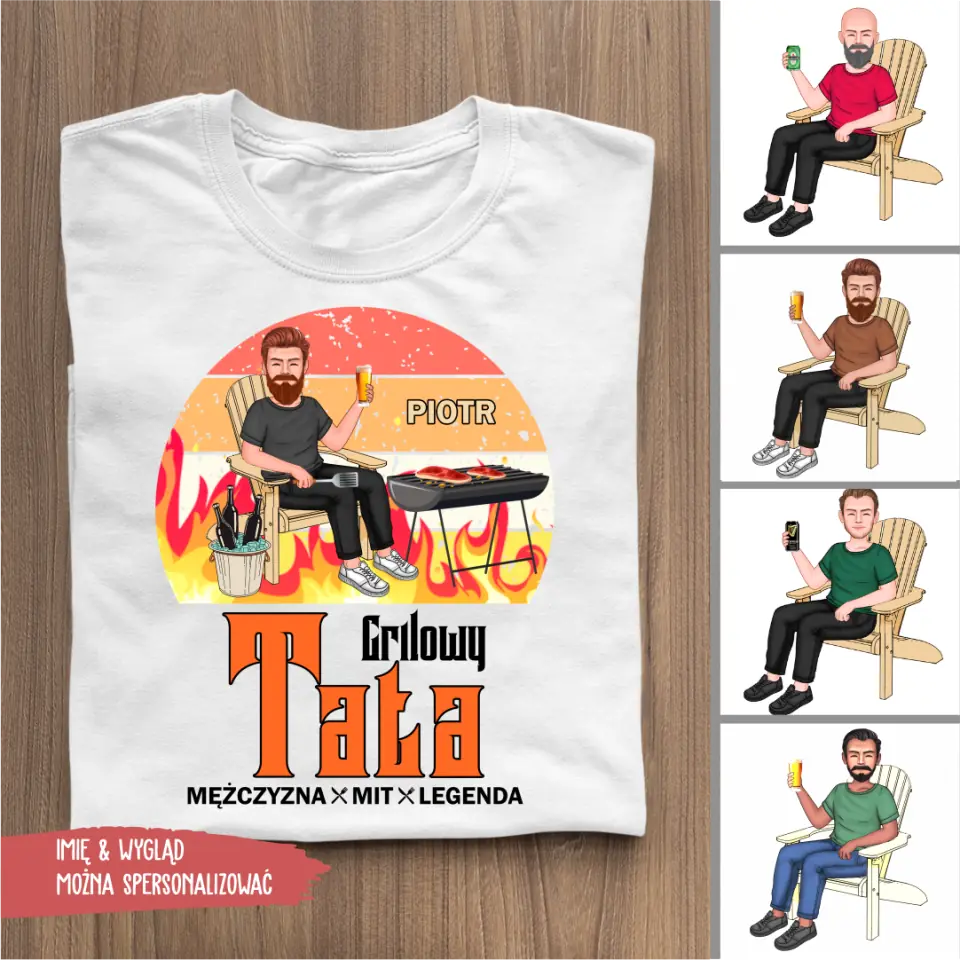 Grilowy Tata. Mężczyzna. Mit. Legenda