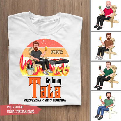 Grilowy Tata. Mężczyzna. Mit. Legenda