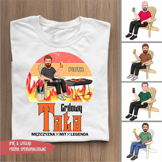 Grilowy Tata. Mężczyzna. Mit. Legenda