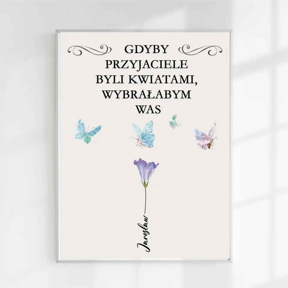 Gdyby przyjaciele byli kwiatami