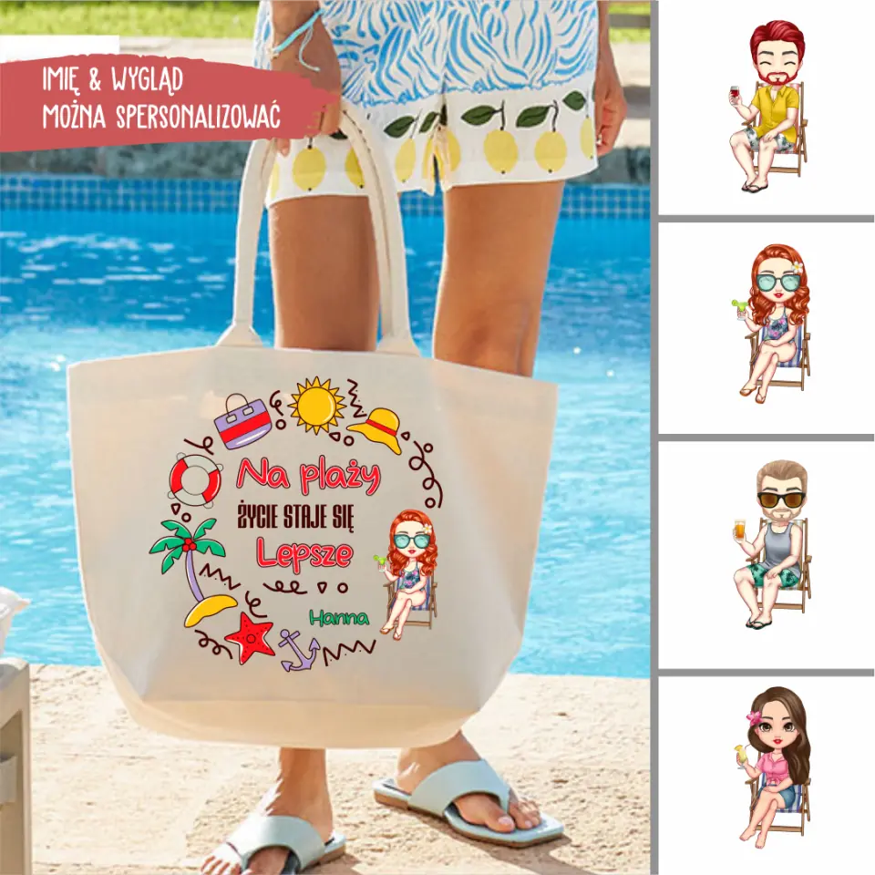 Torba - Na plaży życie staje się lepsze