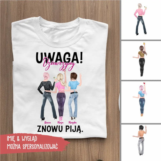 UWAGA! Dziewczyny znowu piją.
