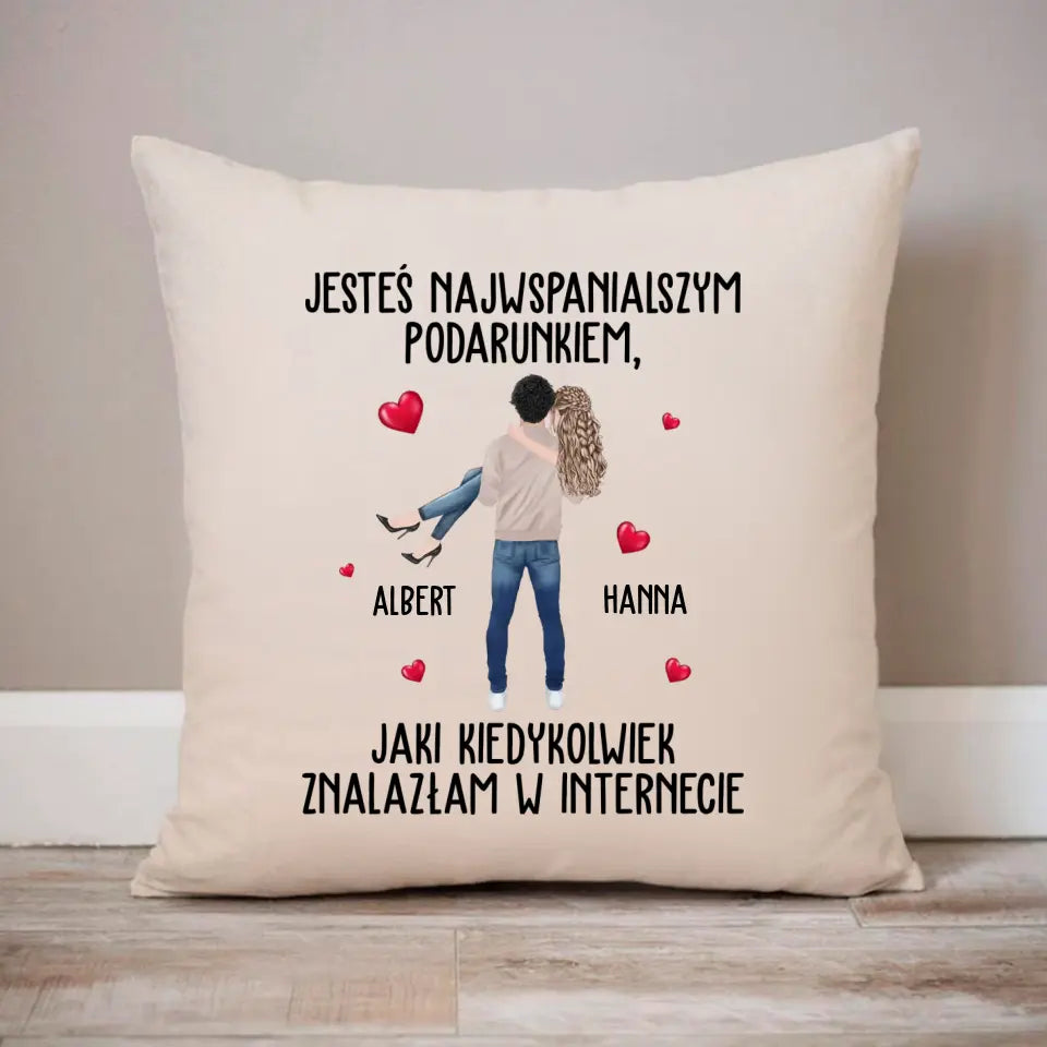 Jesteś najwspanialszym podarunkiem, Jaki kiedykolwiek znalazłam w internecie