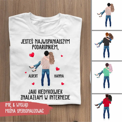 Jesteś najwspanialszym podarunkiem, Jaki kiedykolwiek znalazłam w internecie