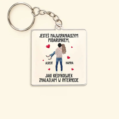 Jesteś najwspanialszym podarunkiem, Jaki kiedykolwiek znalazłam w internecie